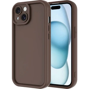 Techno Guru iPhone 15 Kamera Korumalı ve Ergonomik Şık Ananas Silikon Kılıf