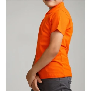 Nacar Çarşı Erkek Çocuk Turuncu Polo Yaka T-Shirt