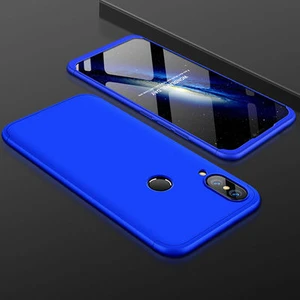Techno Guru Huawei Y7 Prime 2019 3 Parçalı Tam Koruma Şık Astrea Premium Sert Kılıf