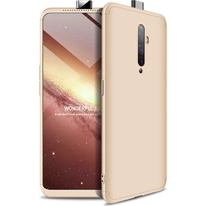 Oppo Reno 2z Kılıf 3 Parçalı Şık Patch Sert Silikon Kapak