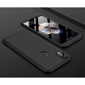 Xiaomi Mi 6x Kılıf 3 Parçalı Şık Patch Sert Silikon Kapak