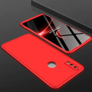 Honor Play Kılıf 3 Parçalı Şık Patch Sert Silikon Kapak