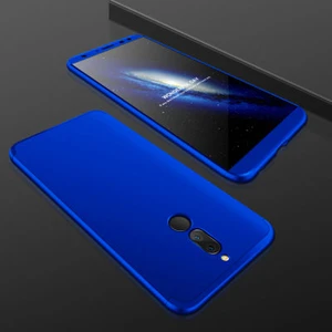 Huawei Mate 10 Lite Kılıf 3 Parçalı Şık Patch Sert Silikon Kapak