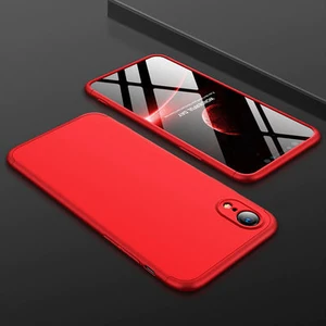 İ She Apple iPhone Xr Kılıf Altı ve Üstü Sökülebilir Sert Bossy Premium Kapak
