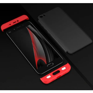 Xiaomi Mi 5 Kılıf 3 Parçalı Şık Patch Sert Silikon Kapak