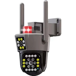 O-KAM-6015 3mp Iki Kameralı Geniş Açılı Wıfı Ptz Gece Renkli
