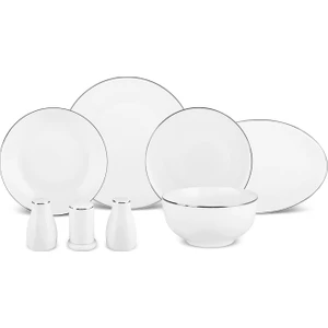 Bone Collection Floda 53 Parça 12 Kişilik Yemek Takımı Platin