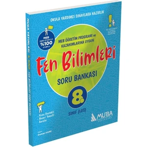 Muba Yayınları 8. Sınıf Fen Bilimleri Soru Bankası