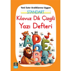 Mercan Okul Yayınları Standart Kılavuz Dik Çizgili Yazı Defteri