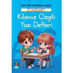 Mercan Okul Yayınları Standart Kılavuz Çizgili Yazı Defteri