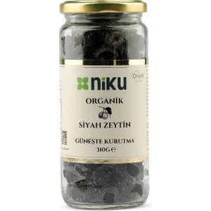 Organik Siyah Zeytin Güneşte Kurutma 310GR
