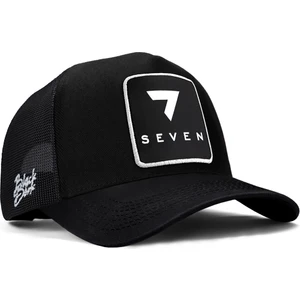 V1 Trucker 7 Numara - 5sb Kod Logolu Siyah Şapka (Cap)