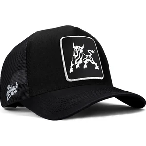 V1 Trucker Boğa - 2sb Kod Logolu Siyah Şapka (Cap)