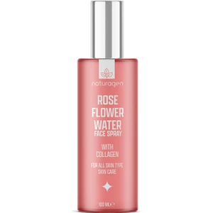 Rose Flower Water Face Spray - Gül Mayalı Kolajenli Yüz Toniği