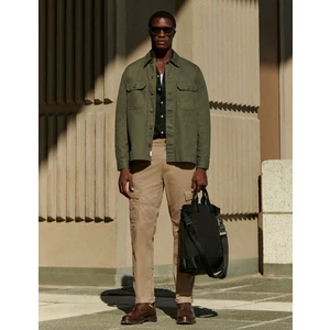 Marks & Spencer Saf Pamuklu Tapered Fit Kargo Pantolon