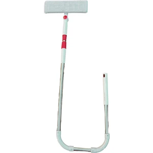 Ayla Stand Teleskopik U Camsil Cam Temizleme Aleti Aparatı + Yedek Bez