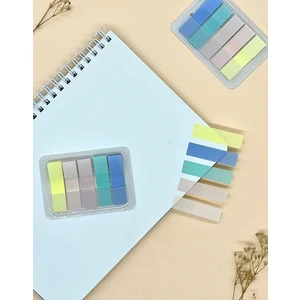 5 Renkli İndeks Sticker/İndex/Postit/Post-it/Kitap Ayracı/Not Kağıdı