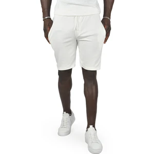 Dar Kesim Likralı Beli Lastikli ve Bağcıklı Pike Penye Şort 2402391