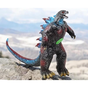 Gerçekçi Görünümlü Özel Dokulu Godzilla Vs. Kong Giant Godzilla Ejderha Figür Oyuncak 35 Cm. Model B