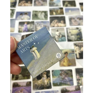 Severin Kroyer Eserleri Kutu Sticker / Bullet Journal / Defter Süsleme/ Çıkartma / Scrapbook