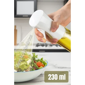 Mis Kitchen Sprey Yağdanlık - Yağ Püskürtücü - Püskürtmeli Yağlık Beyaz Renk - Airfryer Sprey Yağdanlık