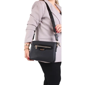 Galb Leather Büyük Boy  5 Bölmeli Geniş Askılı Kadın Çapraz Omuz Çantası