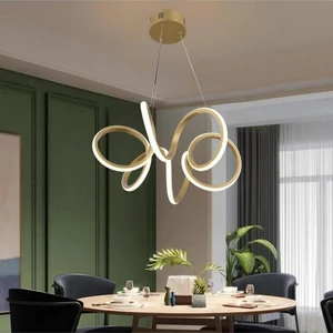 Eskitme Modern Sarkıt LED Avize Salon Mutfak Oda Hol Ledli Avize Günışığı