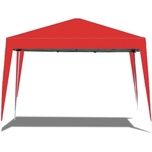Begin Power Gazebo Çardak Bahçe Kamelyası Gölgelik 300 x 300 cm Tente Kırmızı