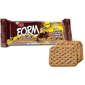Form Kakaolu Fındıklı Kepekli Bisküvi 40 G x 24 Adet