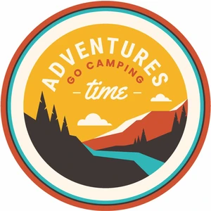 Sticker Usta Adventure Time Kamp 4x4 Offroad Araba Oto Karavan Sticker 00113