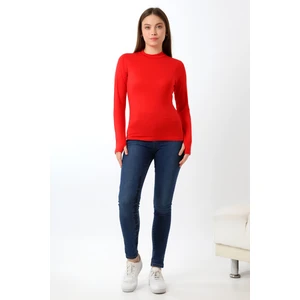 Parmak Detaylı Body 21756 Kırmızı