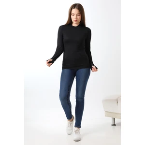 Parmak Detaylı Body 21756 Siyah