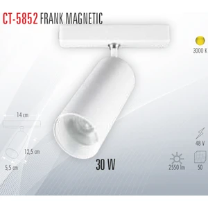 CT-5852 Frank Magnetıc 30W Ray Armatür