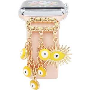 Psgt göz Love Apple Watch Uyumlu Kordon Charm, Kordon Süsü Uyumlu