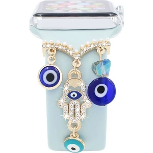 Psgt göz Love Apple Watch Uyumlu Kordon Charm, Kordon Süsü Uyumlu