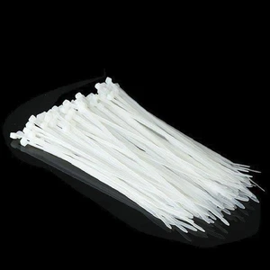 Kablo Bağı (Cırt Kelepçe) Beyaz 4.8X250 mm (100ADET)