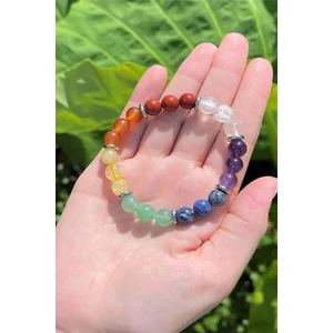 Sertifikalı   Doğal Taş Şans,başarı,bereket,enerji Nazar Bilekliği Ametist-Ay Taşı-Jasper-Akik-Sitrin-Aventurin