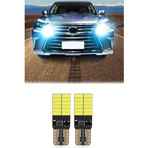 T10 Park LED Iç Aydınlatma Park Ampul Dipsiz Beyaz 24 Ledli (2ADET)