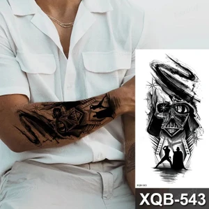 Gerçekci Yıldız Savaşları Geçici Dövme Tattoo XQB-543
