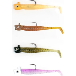 Ryuji Mebaru Micro Shad 65MM 3.8gr Lrf Silikonu Natural Mix