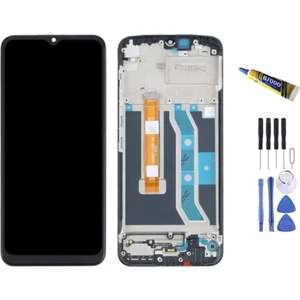 Çelik Pro Realme RMX3261 C21Y Ekran LCD Uyumlu Dokunmatik Full Çıtalı