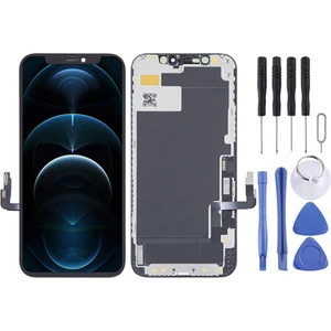 Çelik Pro Apple Uyumlu iPhone 12/12 Pro Ekran LCD Dokunmatik Full