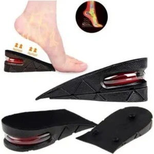 Main Shop 5 cm Gizli Topuk Hava Yastıklı Boy Uzatıcı Tabanlık Uzatan Taban Uzatma Tabanı Ayakkabı Tabanlığı