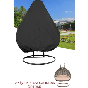 Cocoon Su Geçirmez Bahçe Koza 2 Kişilik Salıncak Hamak Koruma Örtüsü Kılıfı Yağmur Toz Kir Önleyici Branda