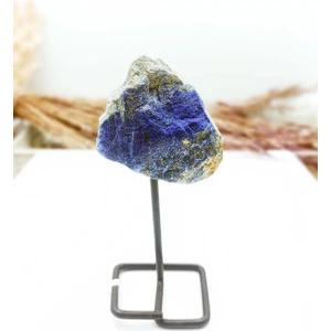 Sertifikalı   Ayaklı Ham Lapis Lazuli Taşı Doğal Taş