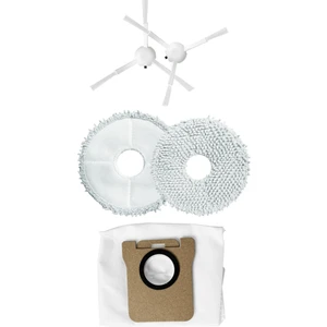 Küche&Haus Xiaomi X10, X10Plus, X20, X20Plus Uyumlu Yan Fırça Mop Toz Torbası  Ana Fırça Hepa Filitre Set