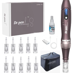 Dr. Pen Dr Pen Ultima A10 Pak Kablosuz Dermapen Cihazı (Çanta 10 Iğne Dezenfektan)