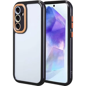 Samsung Galaxy A55 Kılıf Kamera Korumalı Renkli Kenar ve Çerçeve Tasarımlı Vitamin Kapak