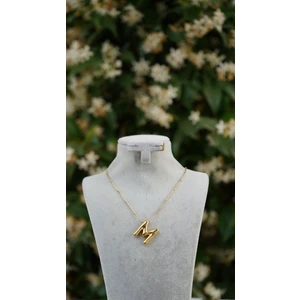 Balon Harf Çelik Kolye (A-Z)