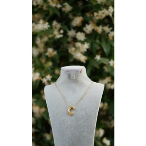 Balon Harf Çelik Kolye (A-Z)